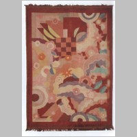Rug design by Camille Cless-Brothier, produced in 1925..jpg